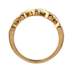 Anillo Georgia – Oro de 18K y Diamantes Naturales l Celinni