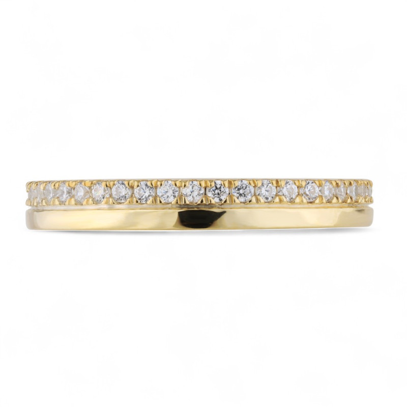 Genevieve Natural Diamond Ring in 18K Gold