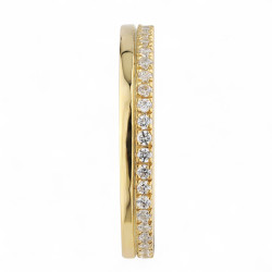 Genevieve Ring – 18K Gold and Natural Diamonds l Celinni