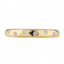 Garance Ring – 18K Gold and Natural Diamonds l Celinni