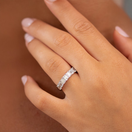 Ring France aus 18K Gold mit Natürlichen Diamanten