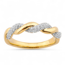 Anillo Florence – Oro de 18K y Diamantes Naturales