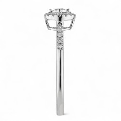 Faustine Natural Diamond Ring in 18K Gold l Celinni