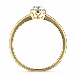 Anillo Elyne – Oro de 18K y Diamantes Naturales l Celinni