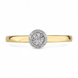 Anillo Elyne – Oro de 18K y Diamantes Naturales l Celinni