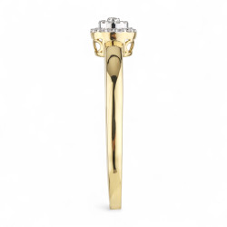 Elyne Ring – 18K Gold & Natural Diamonds l Celinni