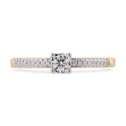 Bague de fiançaille Evangeline