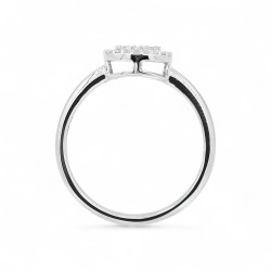 Anillo Clara Cojín – Oro de 18K y Diamantes Naturales