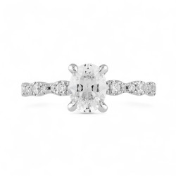 Bague de fiançaille Carlotta