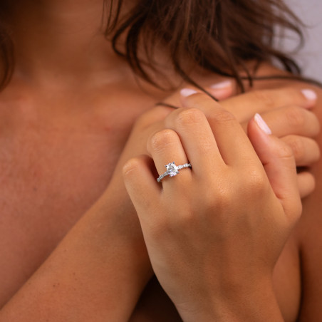 Bague de fiançaille Carlotta