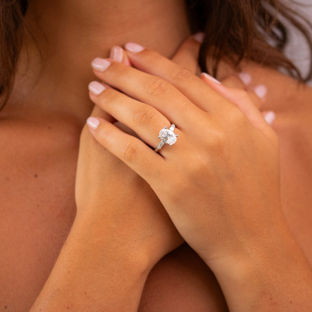 Bague de fiançaille Bérénice