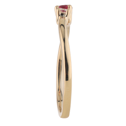 Anillo Rubí Milène – Oro de 18K y Diamantes Naturales