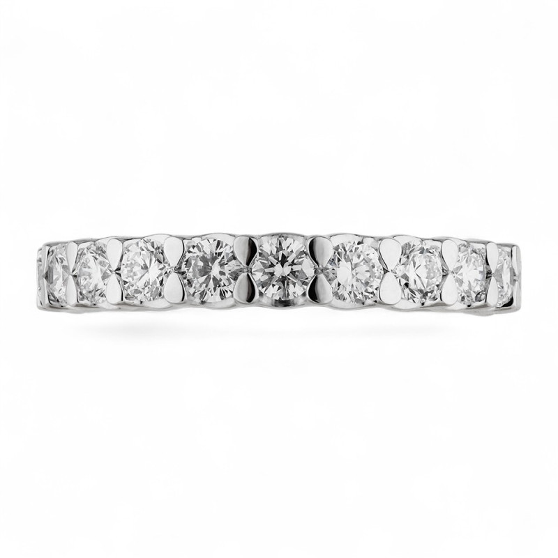 Bague Diamants Naturels Gabrielle en Or 18K