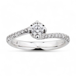 Aurelie Ring – 18K Goud en Natuurlijke Diamanten | Celinni