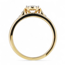 Anillo Augustina – Oro de 18K y Diamantes Naturales