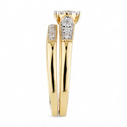 Anillo Augustina – Oro de 18K y Diamantes Naturales