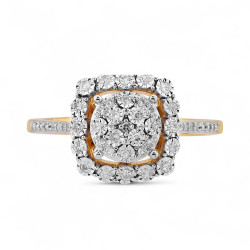 Esther Ring – 18K Gold and Natural Diamonds | Celinni