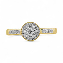 Erina Ring – 18K Gold and Natural Diamonds | Celinni