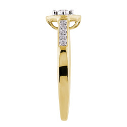 Erina Ring – 18K Goud en Natuurlijke Diamanten | Celinni