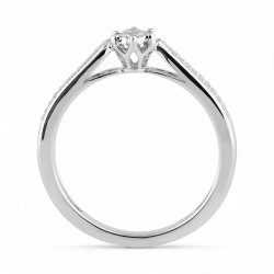 خاتم Erika – ذهب عيار 18 قيراط وألماس طبيعي |Celinni