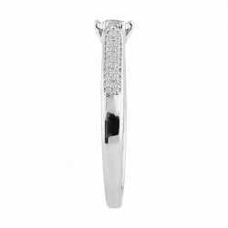 خاتم Erika – ذهب عيار 18 قيراط وألماس طبيعي |Celinni