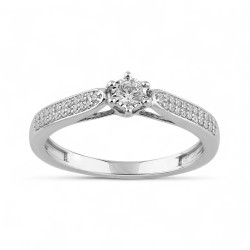 Erika Ring – 18K Goud en Natuurlijke Diamanten | Celinni