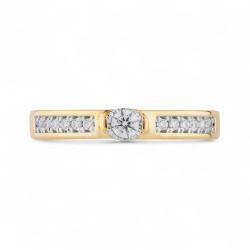 Anillo Emma – Oro de 18K y Diamantes Naturales | Celinni