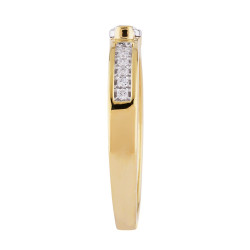 خاتم Emma – ذهب عيار 18 قيراط وألماس طبيعي | Celinni