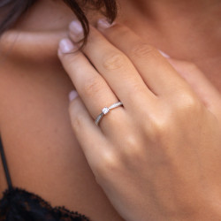 Anillo Elodie – Oro de 18K y Diamantes Naturales | Celinni