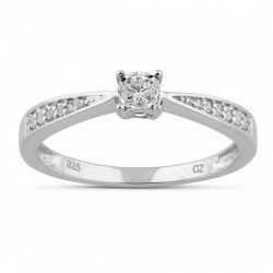 Elodie Ring – 18K Goud en Natuurlijke Diamanten | Celinni