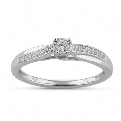 Elise Ring – 18K Goud en Natuurlijke Diamanten | Celinni