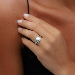 Anillo Elea – Oro de 18K y Diamantes Naturales | Celinni