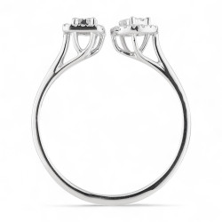 Charlotte Toi et Moi Ring – 18K Gold and Natural Diamonds