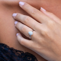 Daphné Ring – 18K Goud en Natuurlijke Diamanten | Celinni