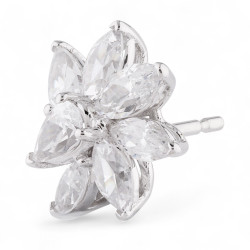 Pendientes Priscilla &ndash; Oro de 18K y diamantes naturales