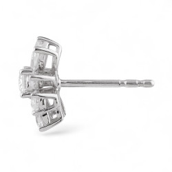 Rachel Diamond Earrings in 18K Gold | Celinni