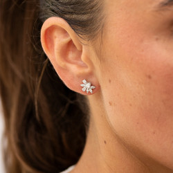 Diamant-Ohrringe Rachel aus 18K Gold | Celinni