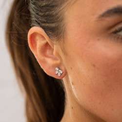 Diamant-Ohrringe Sophia aus 18K Gold | Celinni