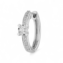 Naëlle diamanten creolen in 18K goud | Celinni