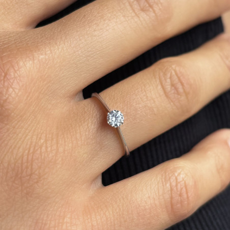 Vente flash: Bague MINI 1968 0.15 Carat Platine