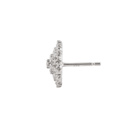Oorknopjes Diamanten Roxane Ronde | 18K Goud en Diamanten