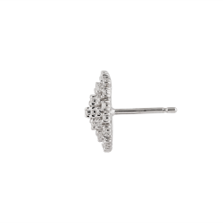 Puces d'Oreilles Diamants Roxane| Or 18K et Diamants