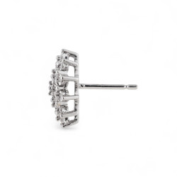 Puces d'Oreilles Diamants Salma | Or 18K et Diamants