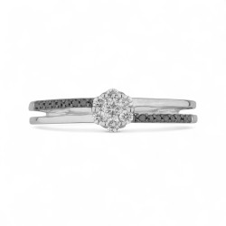 Jamilla Black Diamond Ring – 18K Gold and Natural Diamonds