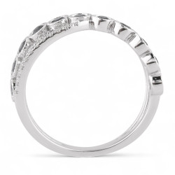 Anillo Justine – Diamantes Naturales y Oro de 18K l Celinni