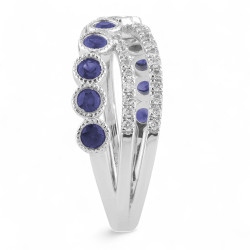 Anillo Justine – Diamantes Naturales y Oro de 18K l Celinni