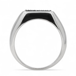 Isadora Black Diamond Ring – 18K Gold and Natural Diamonds