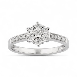 Francisca Ring – 18K Gold & Natural Diamonds l Celinni