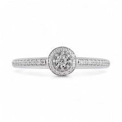 Anillo Évelyne – Oro de 18K y Diamantes Naturales | Celinni