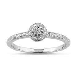 Evelyne Ring – 18K Goud en Natuurlijke Diamanten|Celinni